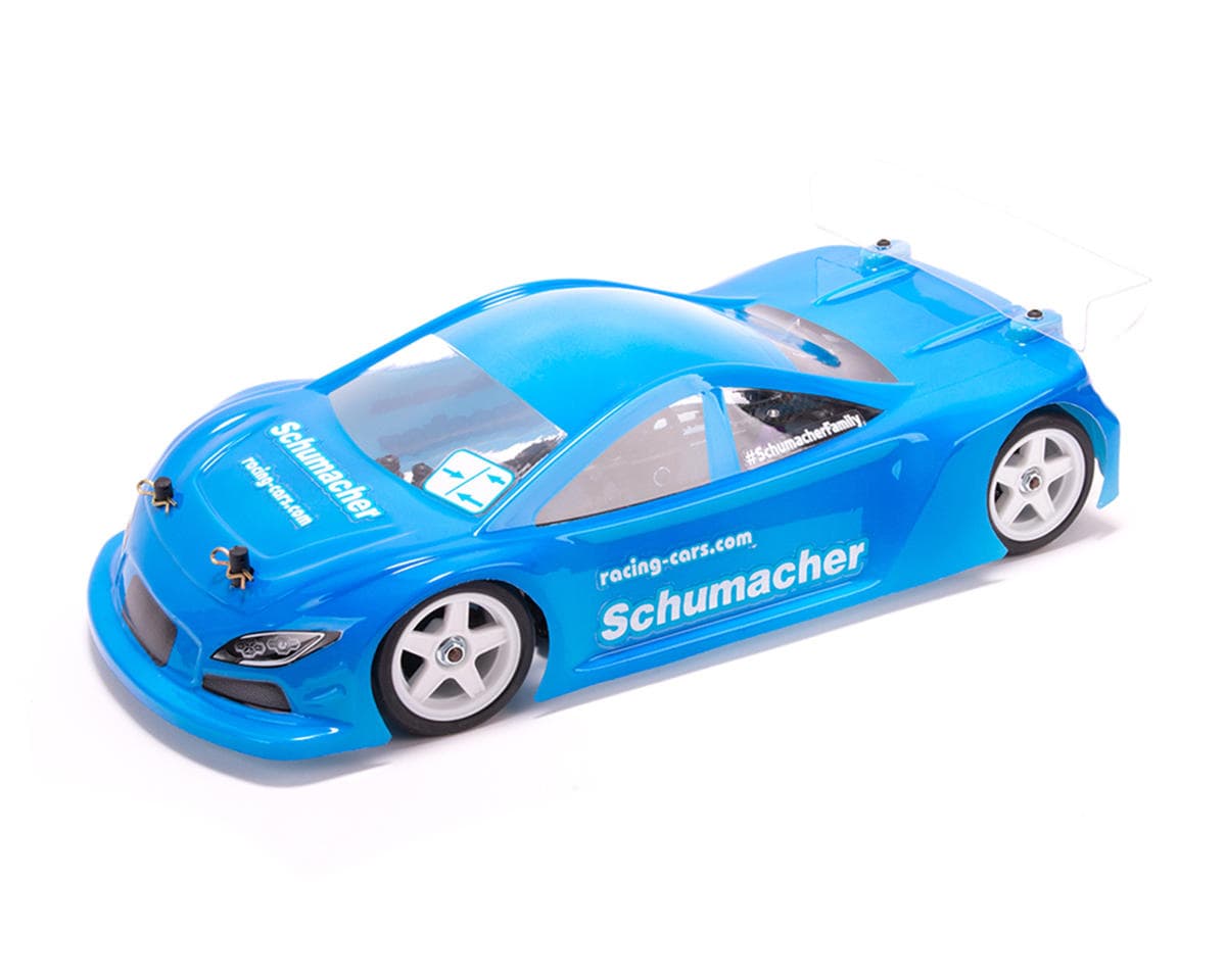 Schumacher Rebel MTC 1/10 Mini Touring Car Body (Clear) (210–225mm Wheelbase) (Lightweight) w/Wing