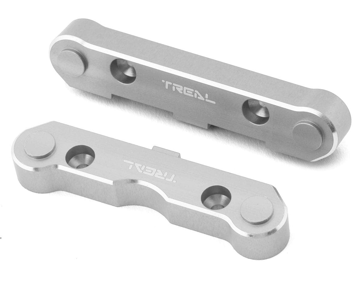 Treal Hobby Arrma® Kraton™ 6S Aluminum Rear Lower Suspension Arm Mounts (Silver)