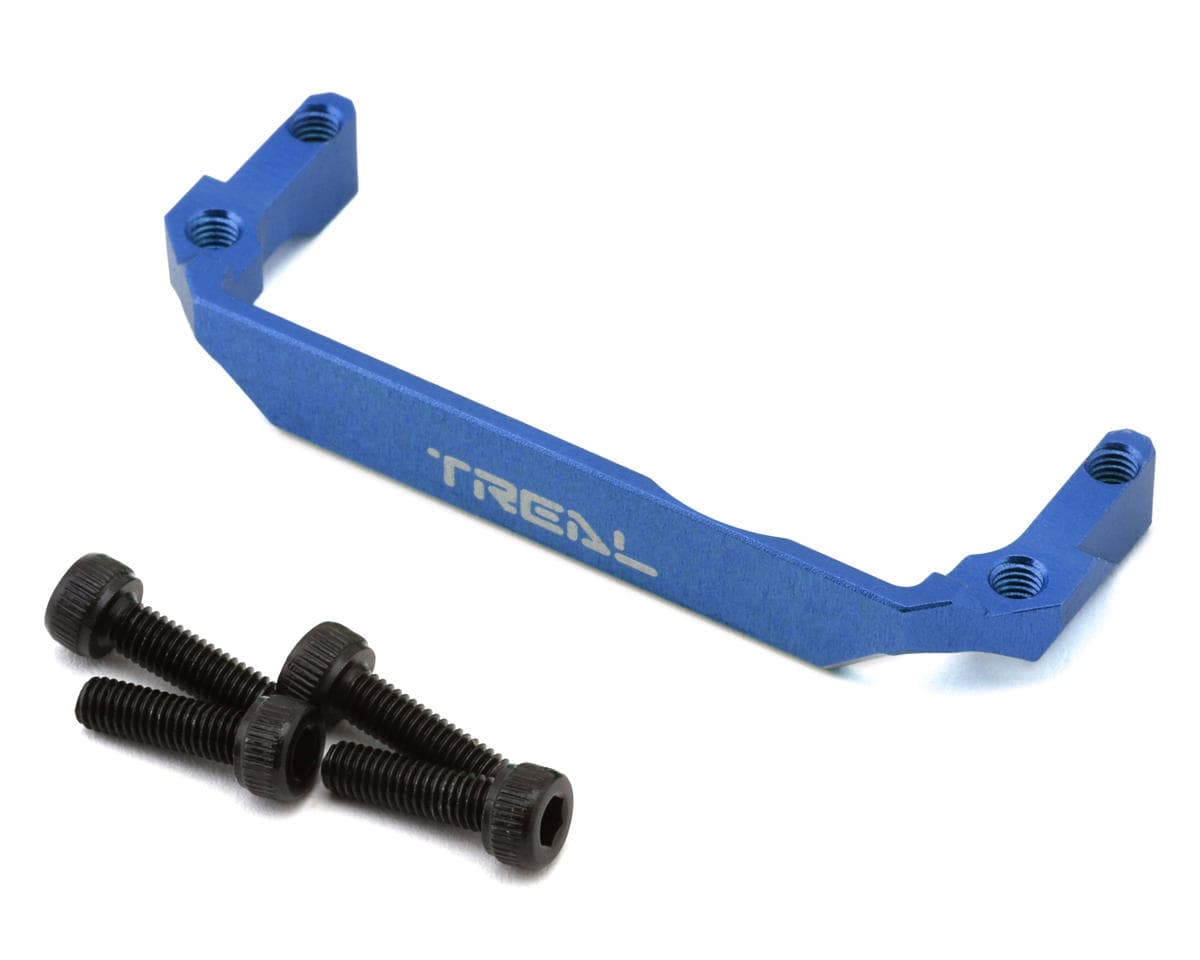 Treal Hobby Aluminum Servo Reinforcement Bracket for Traxxas® Mini Maxx/Mini XRT® (Blue)