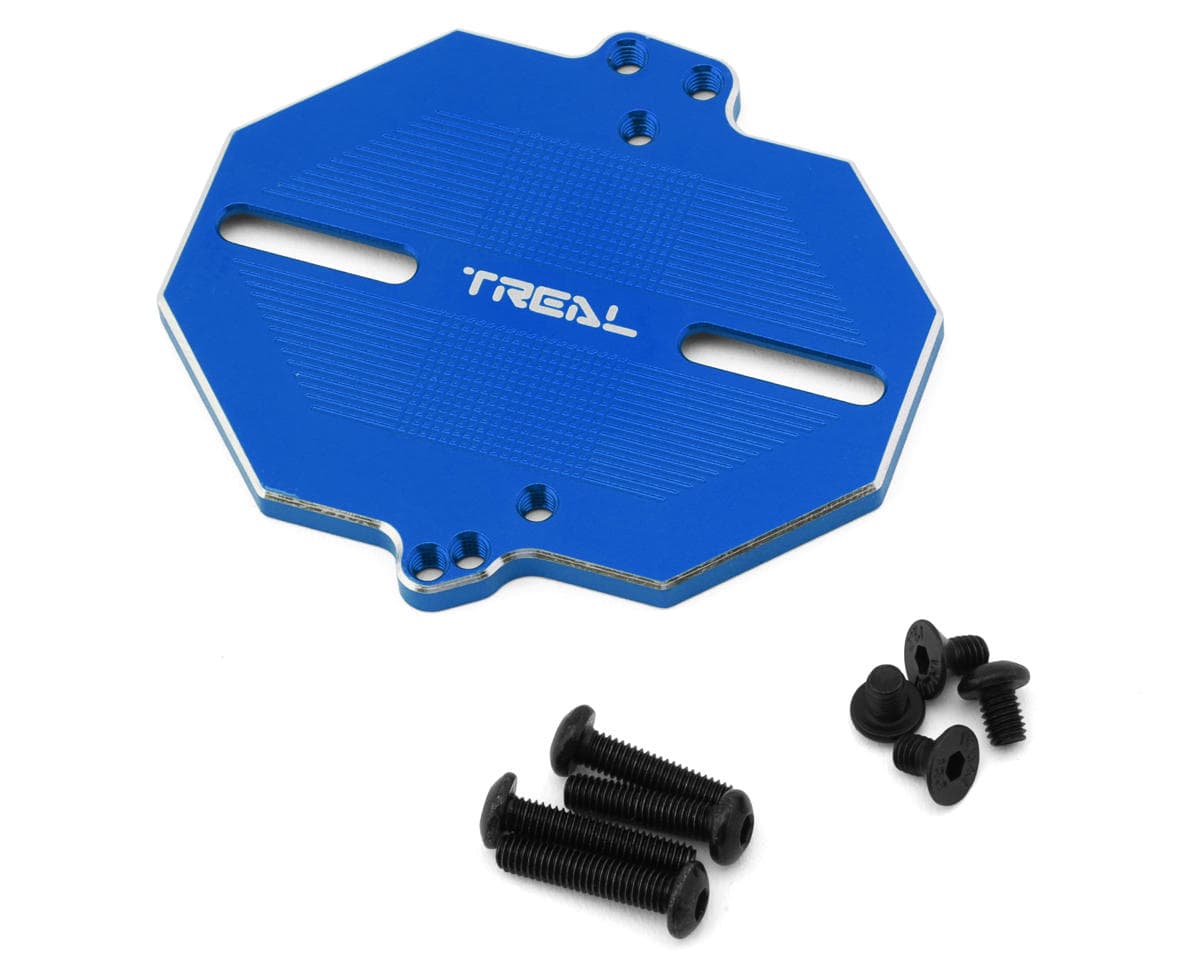 Treal Hobby Aluminum ESC Mounting Plate for Traxxas® Mini Maxx/Mini XRT® (Blue)