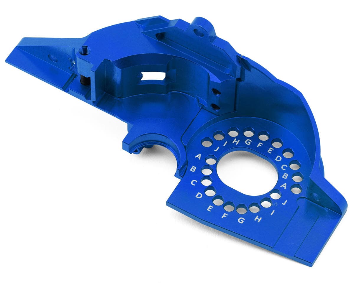 Treal Hobby Aluminum Adjustable Modular Motor Mount for Traxxas® Mini Maxx® (Blue)