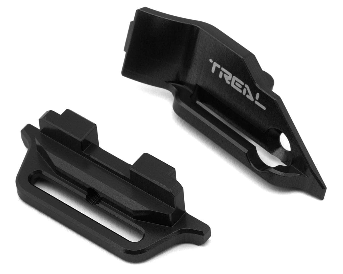 Treal Hobby Aluminum Battery Hold-Down for Traxxas® Mini Maxx® w/Flex Strap (Black)