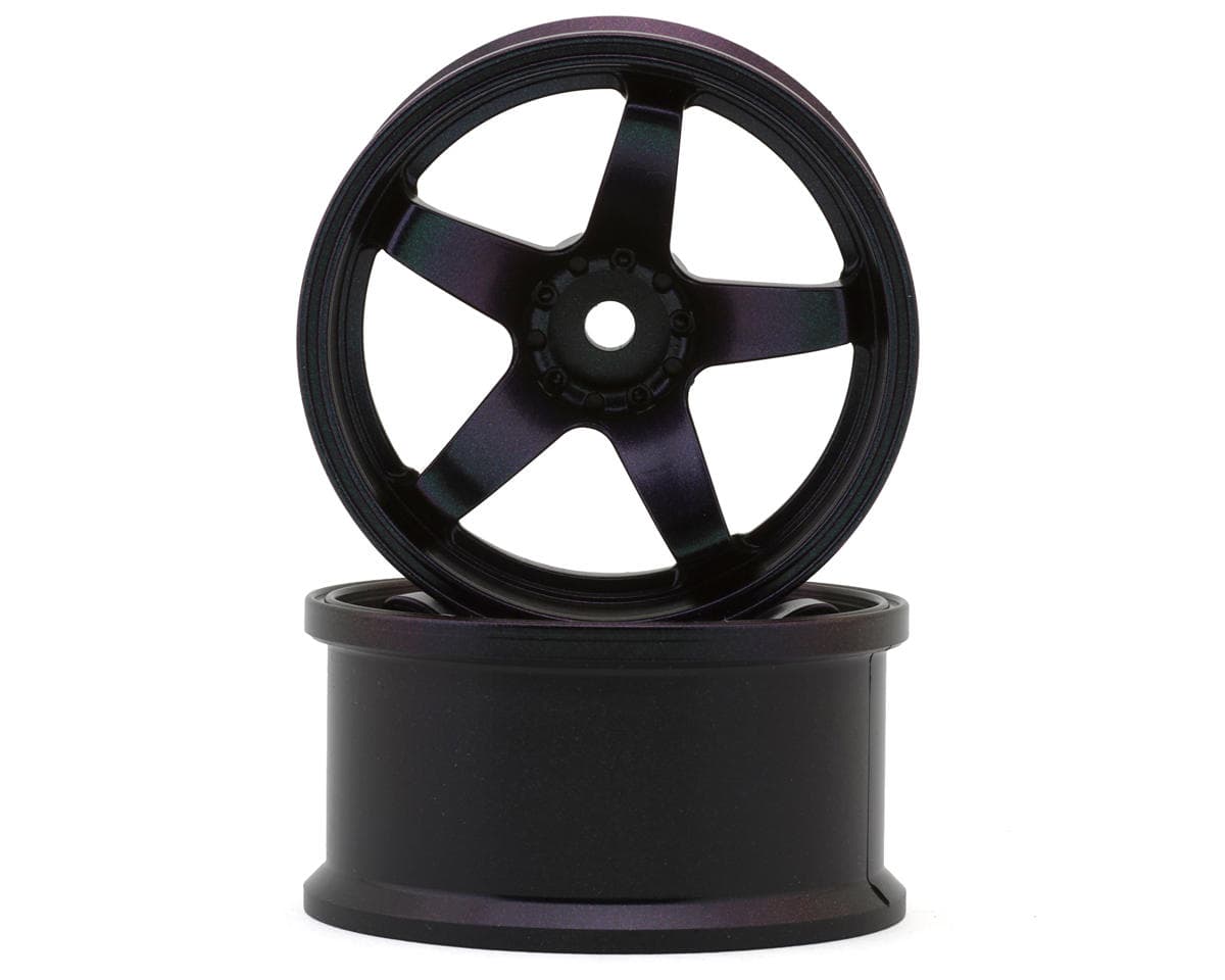 Topline N Model V3 Super High Traction Drift Wheels (Maziora) (2) (8mm Offset) w/12mm Hex