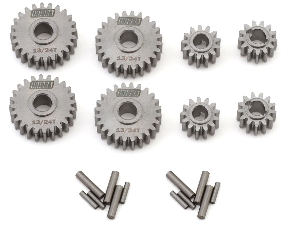 Injora Redcat Ascent-18 Stainless Steel Portal Gears Set (14T/23T) (Stock Ratio)