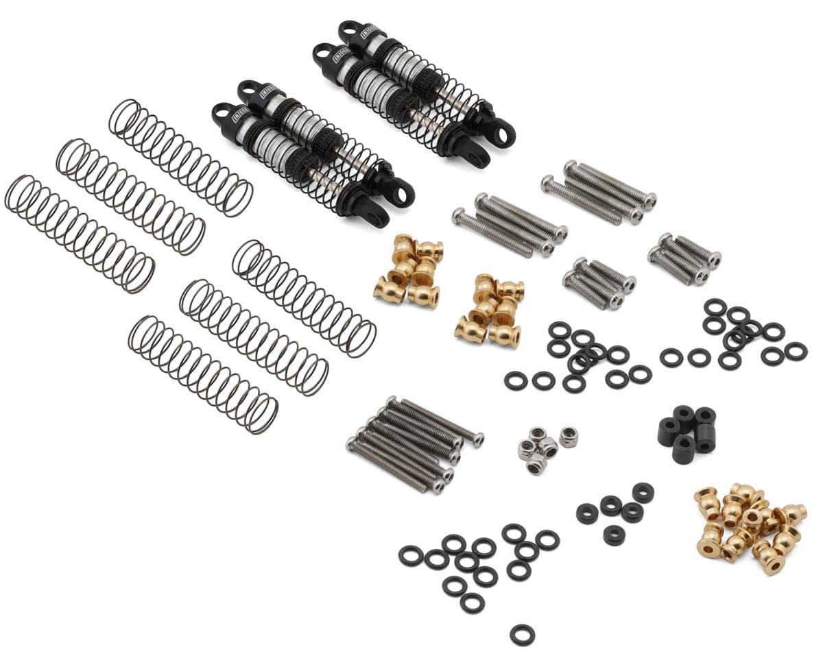 Injora Ascent18/Venture18 53mm Aluminum Oil-Filled Shocks (Black) (4)