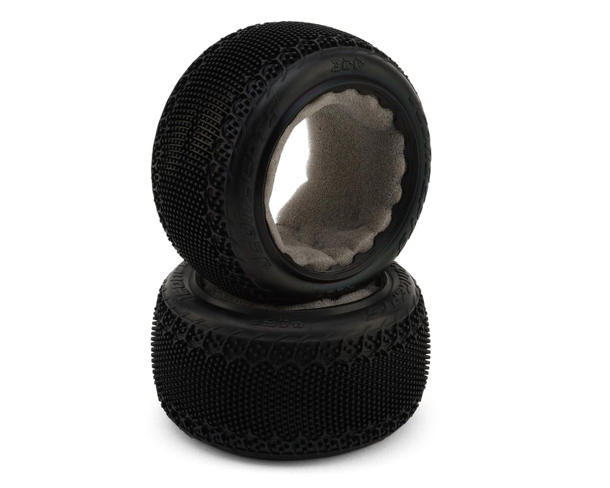 JConcepts 3DP 2.2" Rear Buggy Carpet Tires (2) (Brown)