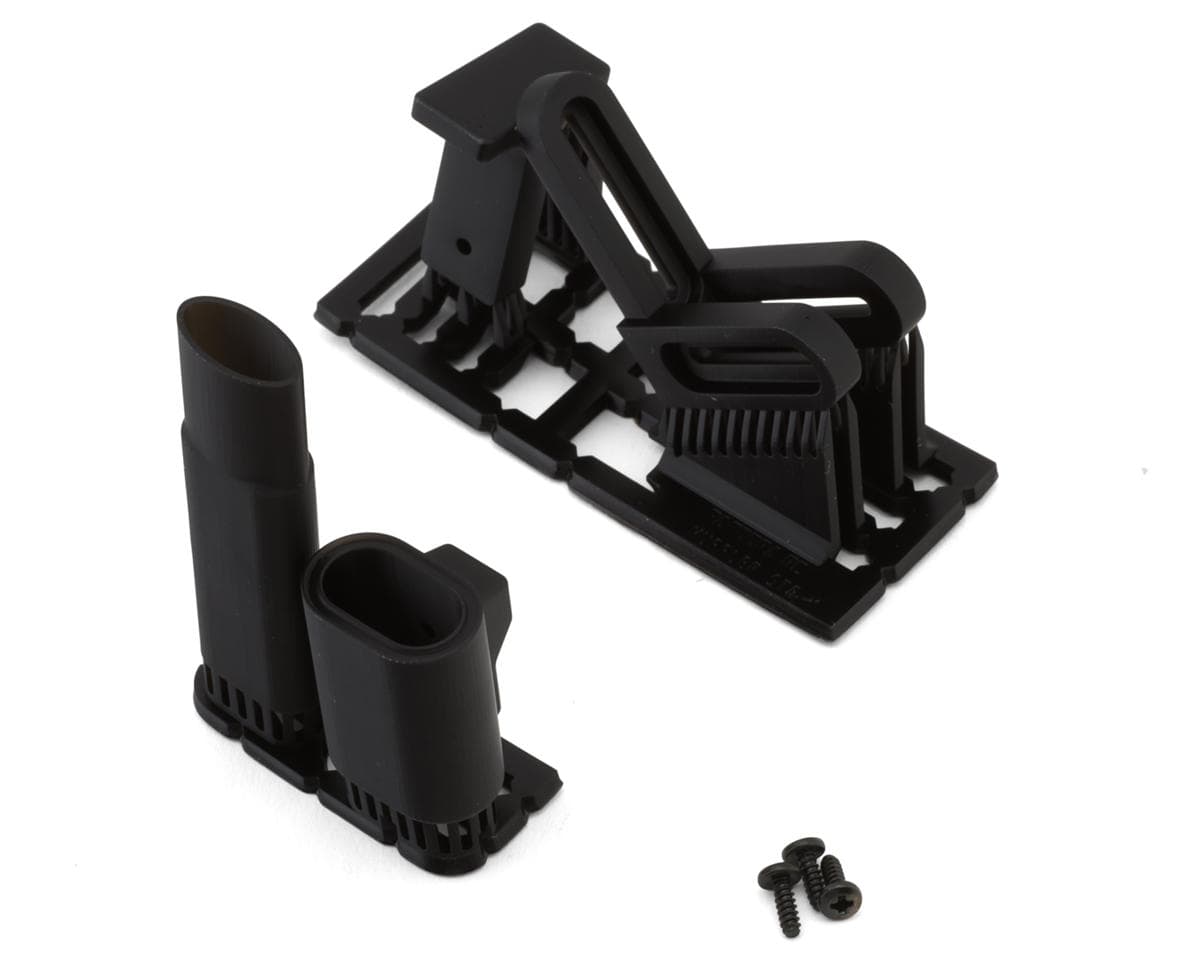 Pandora RC 1/10 Scale Single Exit Exhaust Tip (Miniature Scale Drift Accessory) w/Bracket