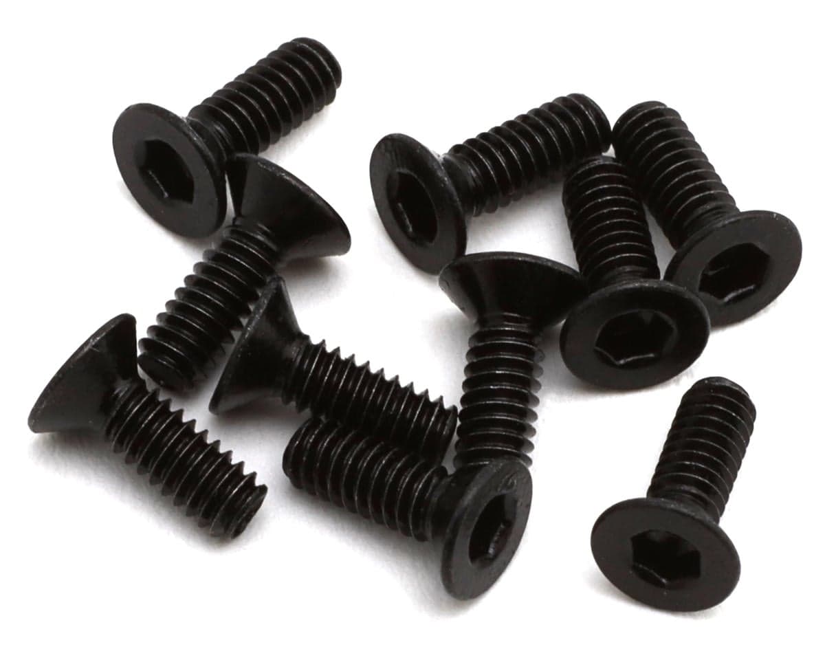 HPI 2x6mm Flat Head Screws (10)
