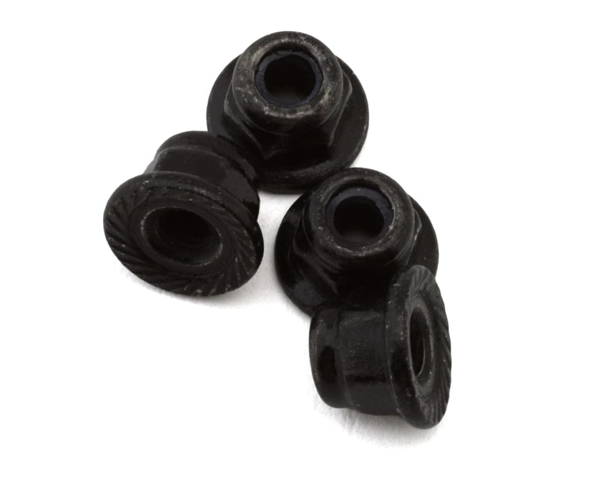 HPI 2.5mm Flange Lock Nuts (4)
