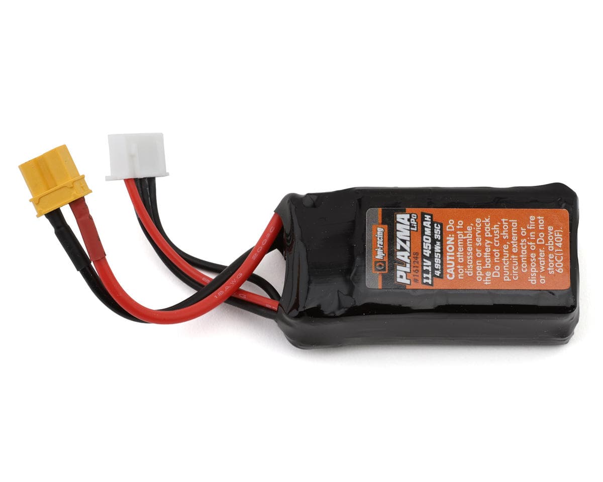 HPI Plazma 3S 35C LiPo Battery Pack (11.1V/450mAh) w/XT30 Connector