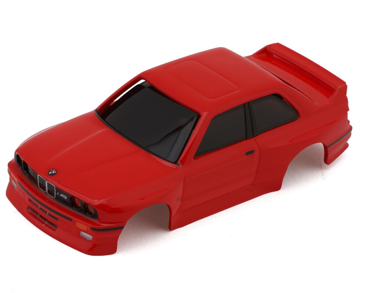 HPI Nano-TTR 1989 BMW M3 E30 Ravaglia Pre-Painted Body Set (Red)