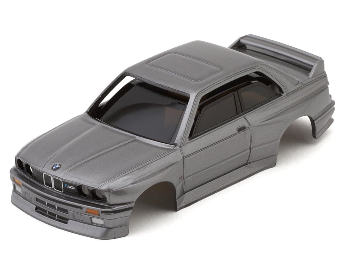 HPI Nano-TTR 1989 BMW M3 E30 Ravaglia Pre-Painted Body Set (Dark Silver)