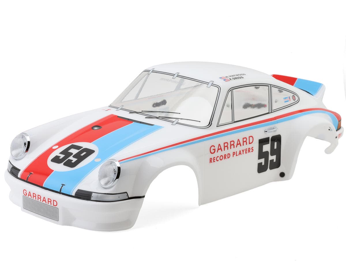 HPI Sport 3 1973 Porsche Carrera RSR 1/10 Pre-Painted Touring Car Body (White) (200mm)