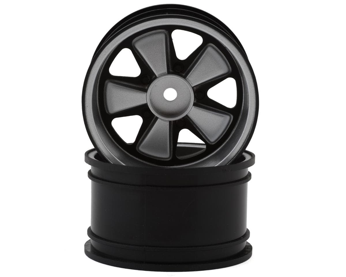 HPI Sport 3 1973 Porsche Carrera RSR 31mm Rear Wheels (Silver/Black) (9mm) (2)