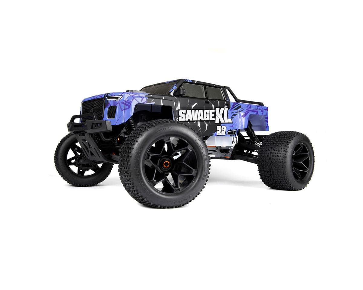 HPI Savage XL 5.9 GTXL-6 RTR 1/8 4x4 Off-Road Nitro Monster Truck (Blue)