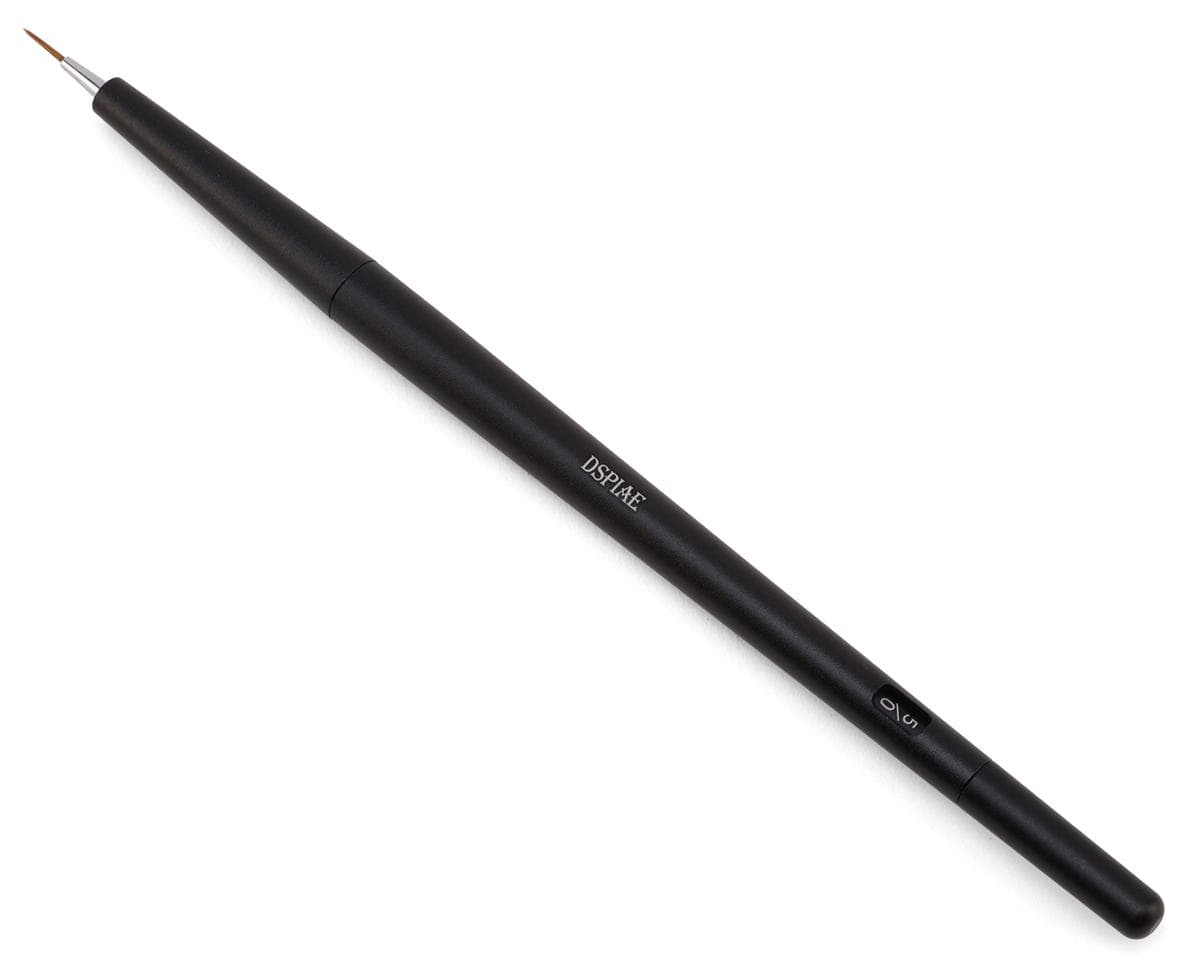 Dspiae Aluminum Alloy Interchangeable Fine Tip Paint Brush (Black)