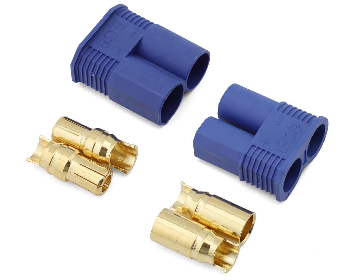 EcoPower EC8 Connectors (1 Male and 1 Female)