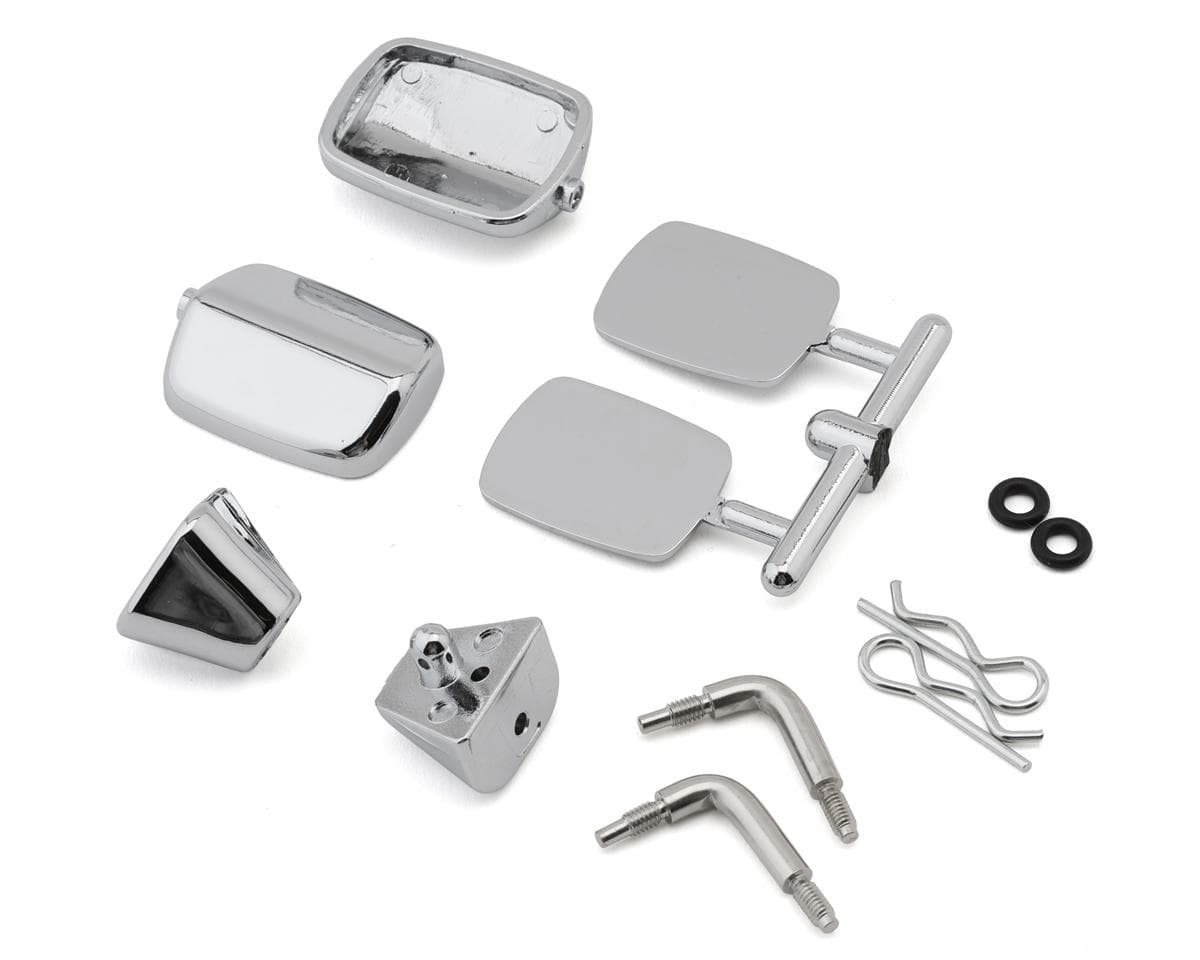 RC4WD TF2 Chevrolet K10/Blaze ABS Molded Side Mirrors Set (Chrome)