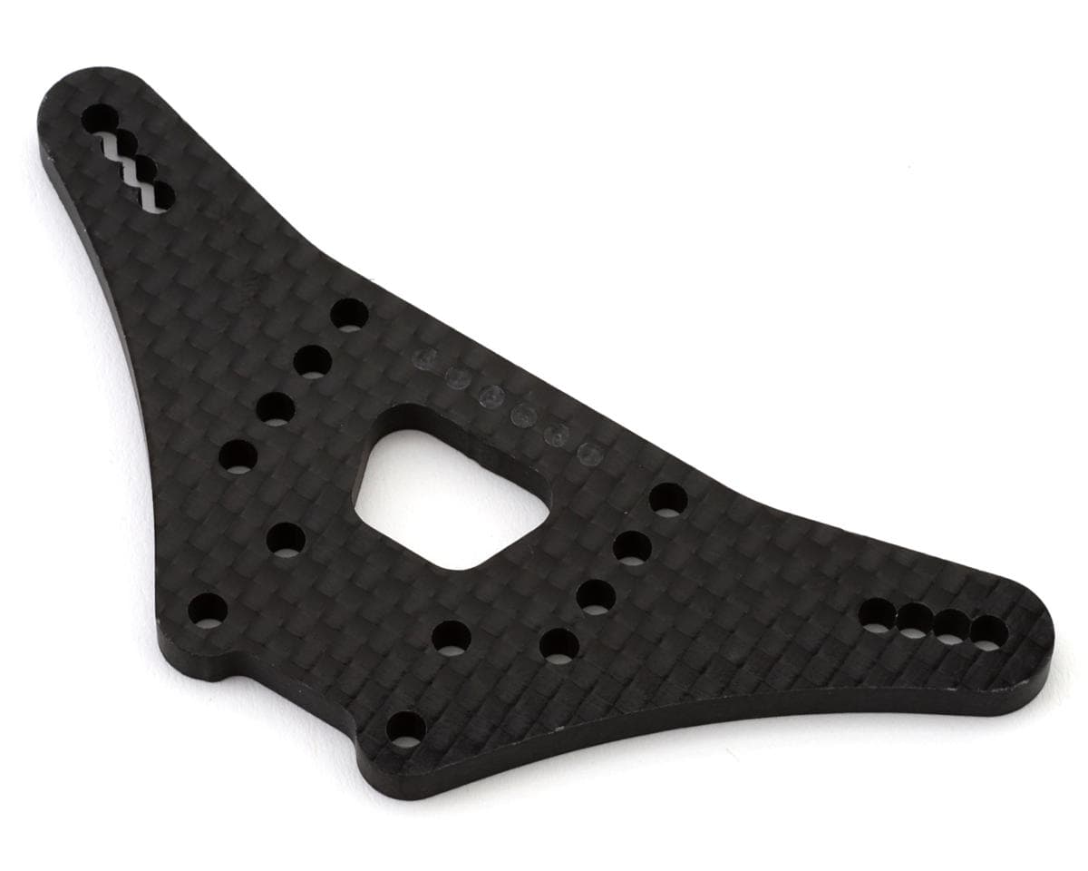 XRAY XB2 Carbon Fiber Rear Shock Tower (6-Dot)