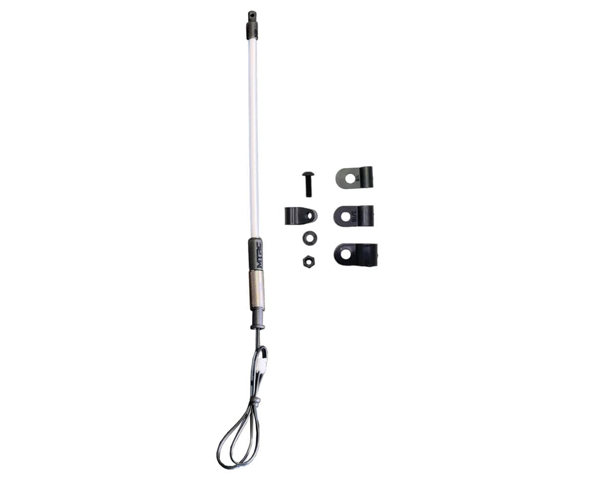 MyTrickRC TrickWhip2 Super Bright Scale Whip Light Tube (Blue) (130mm) w/12V-3V Voltage Regulator & Receiver Cable