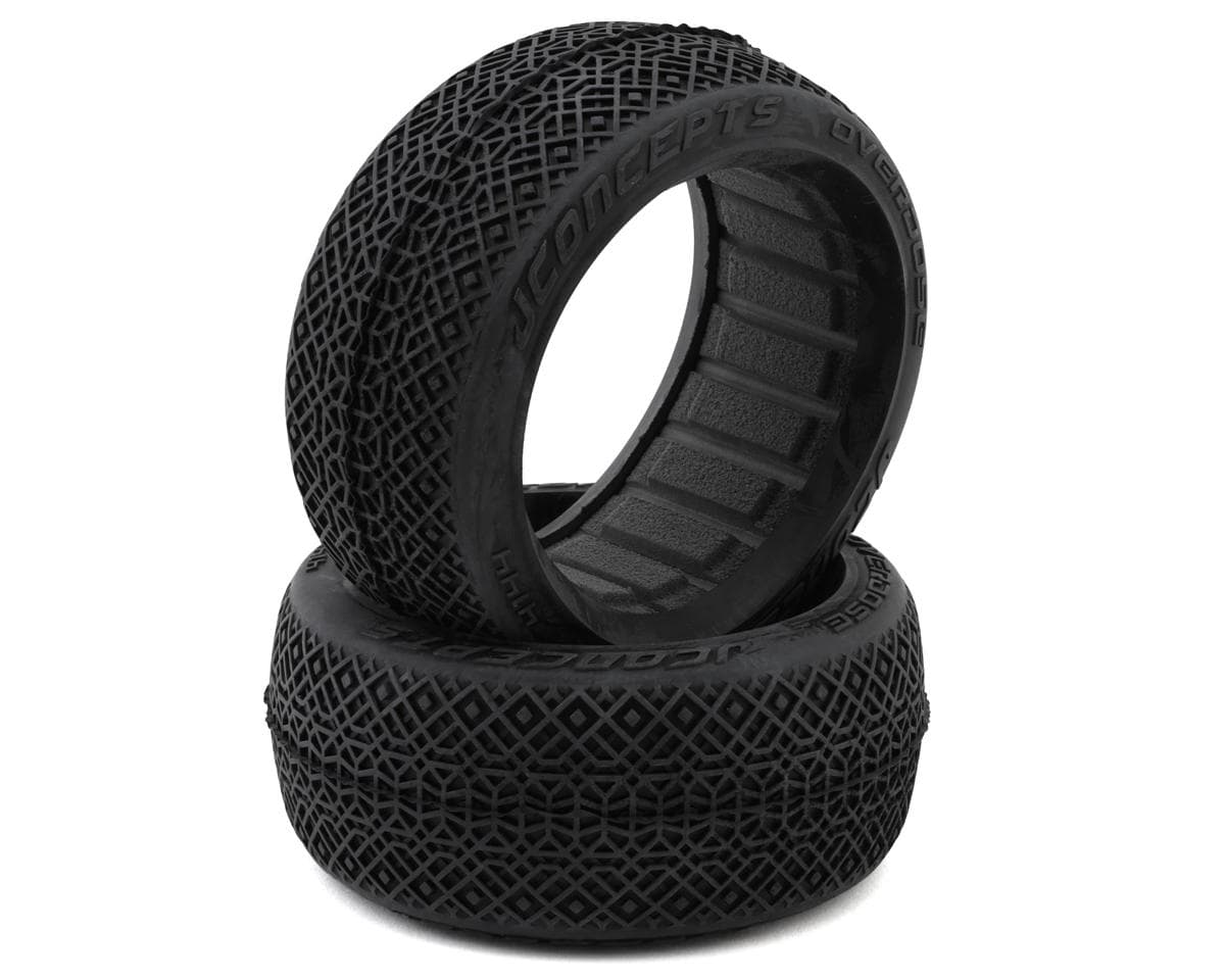 JConcepts Overdose 1/8 Off-Road Buggy Tires (2) (Green)