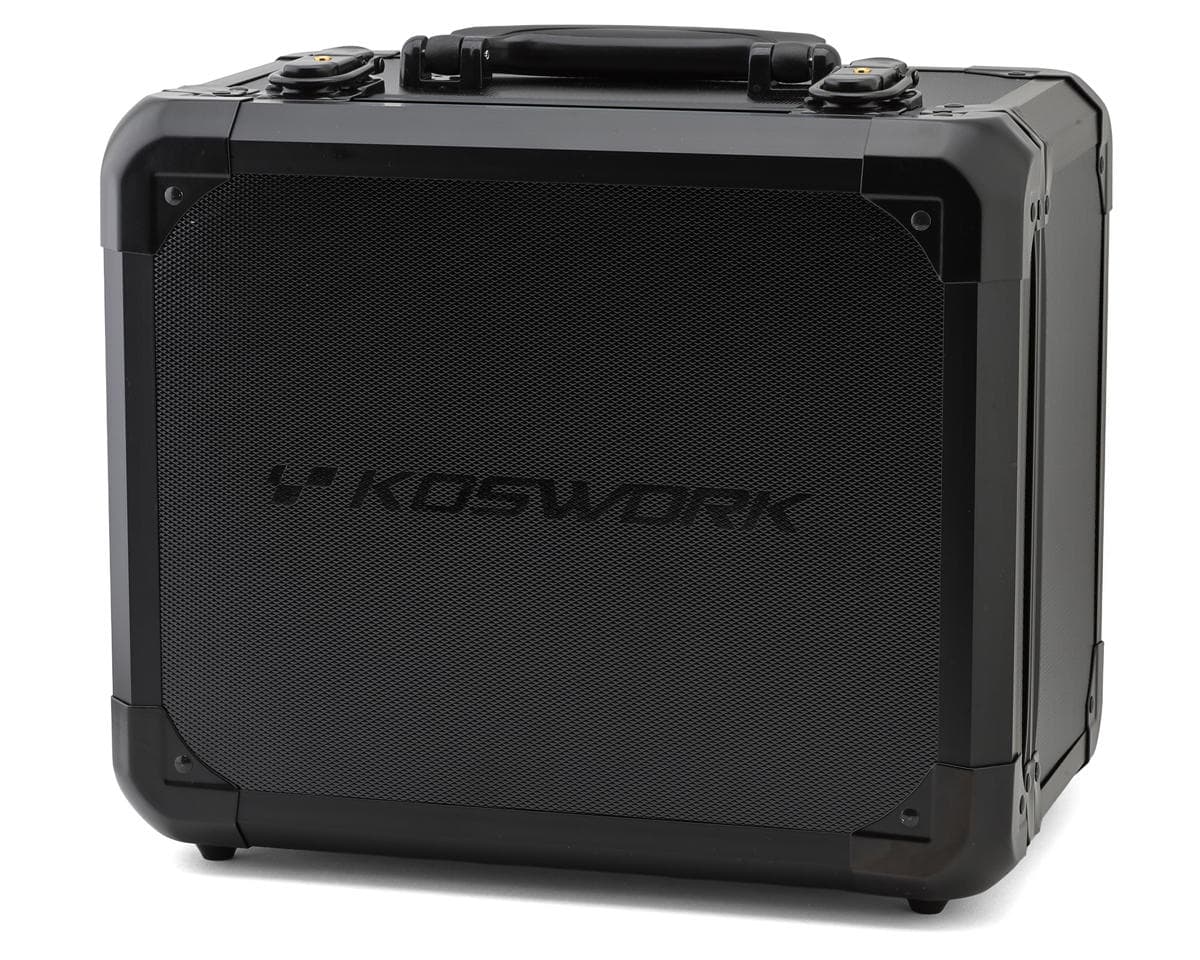 Koswork Kyosho Mini-Z Mini Black V2 Aluminum Carry Case w/Foam Inserts