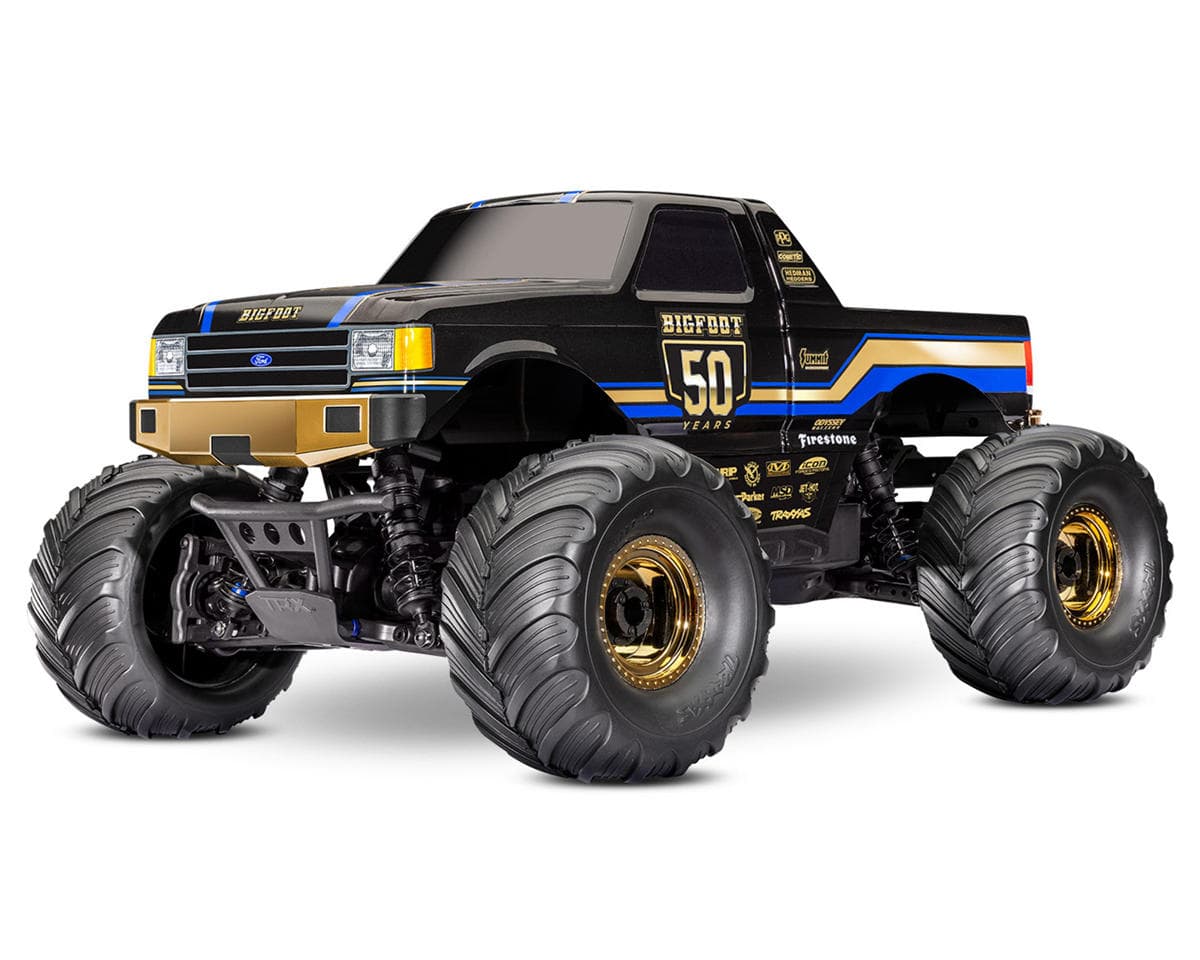 Traxxas Bigfoot® 1/10 RTR 4WD Brushless Monster Truck (50th Anniversary) w/BL-2s™ ESC & TQ 2.4GHz Radio