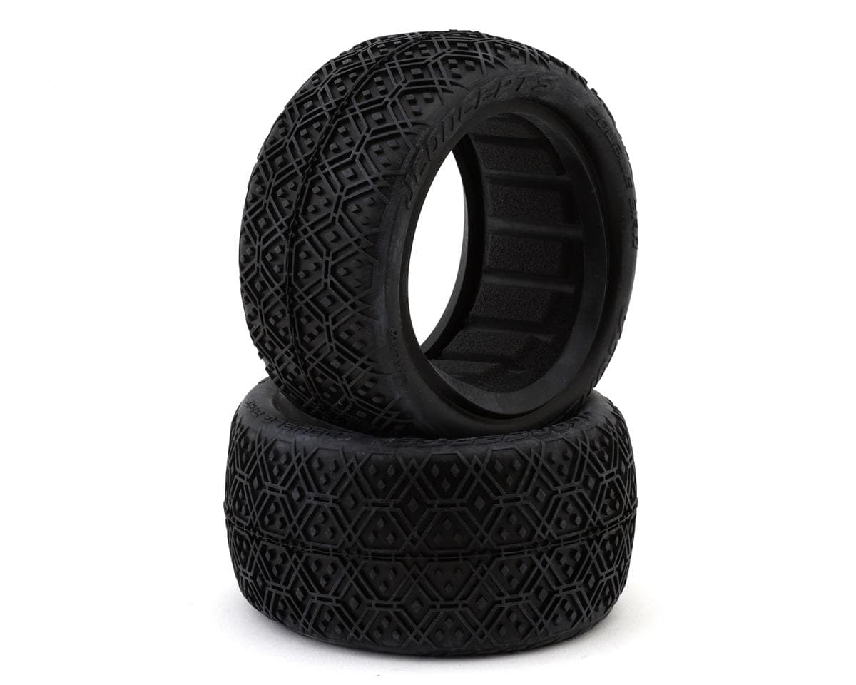 JConcepts Double Bar 2.2" Rear Buggy Off-Road Tires (2) (Aqua A2)