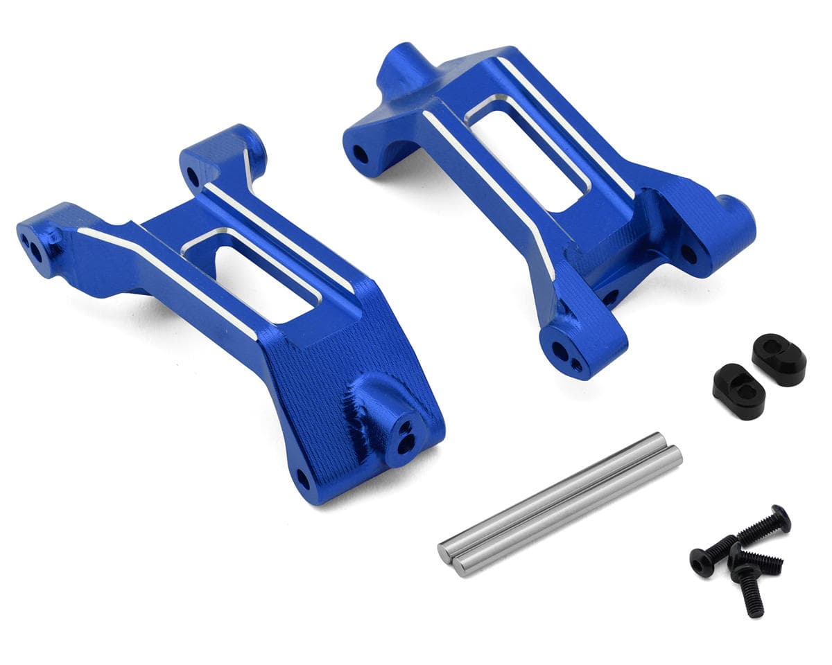 Treal Hobby 7075 Aluminum Front C-Hub Carriers for Traxxas® Funco® Pro Scale® (Blue) (2)