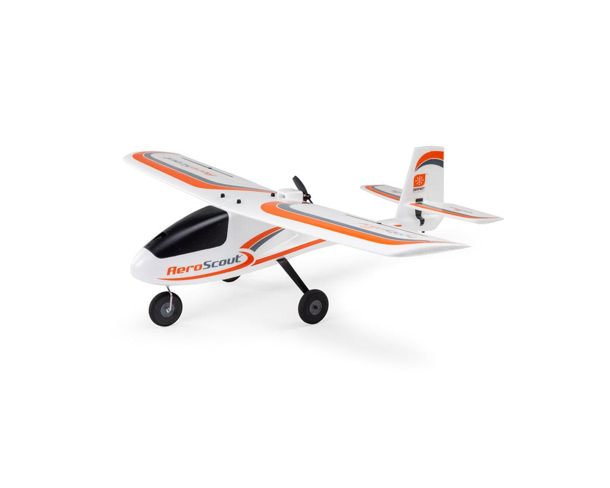 HobbyZone AeroScout S 2 1.1m BNF Trainer Electric Airplane (1033mm) w/SAFE