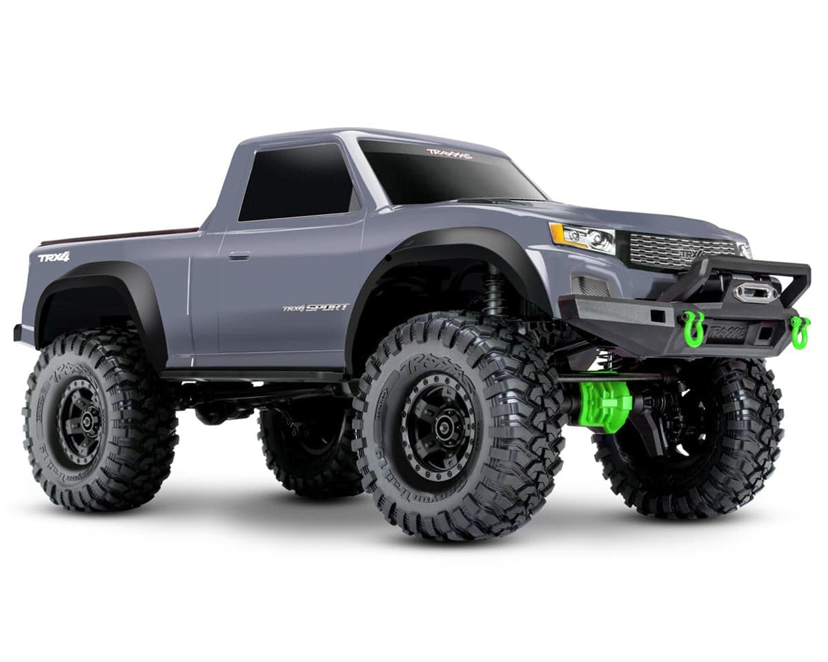 Traxxas TRX-4® Sport 1/10 4WD RTR Scale Trail Rock Crawler (Grey) w/XL-5™ HV ESC & TQ™ 2.4GHz Radio
