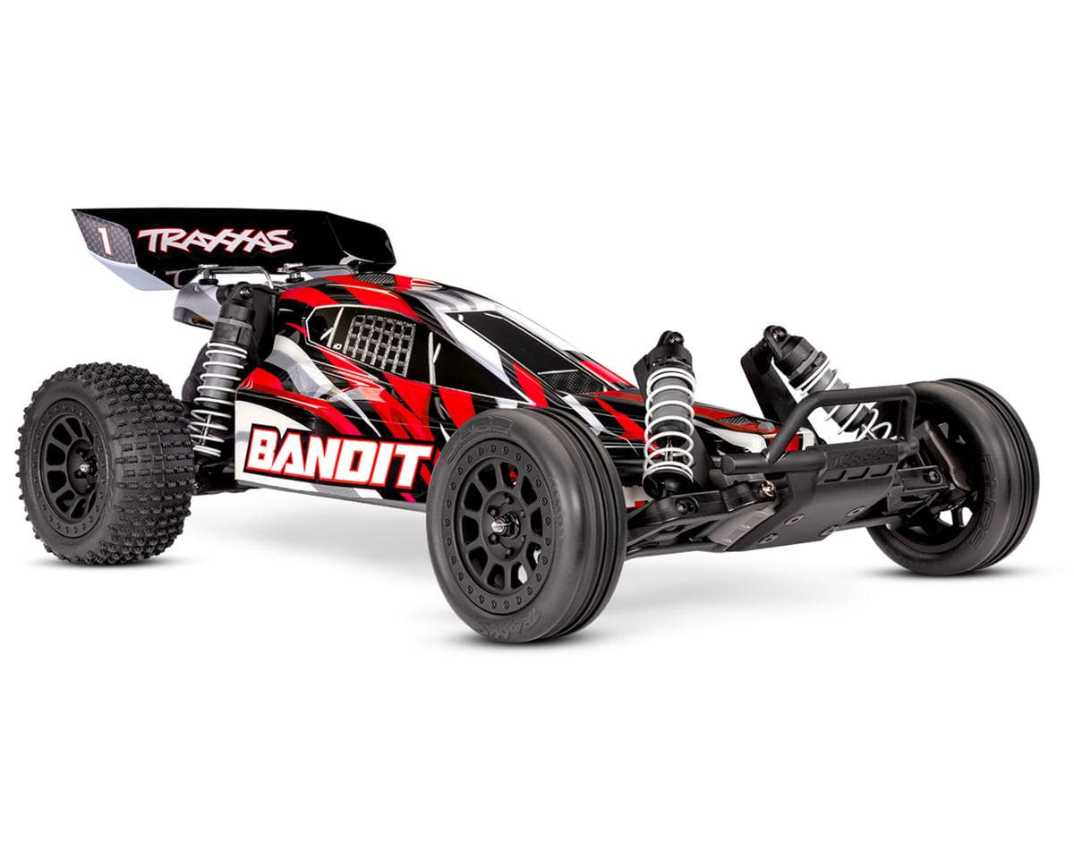 Traxxas Bandit HD 1/10 RTR 2WD Electric Buggy (Red) w/XL-5 ESC, TQ 2.4GHz Radio, Battery & USB-C Charger