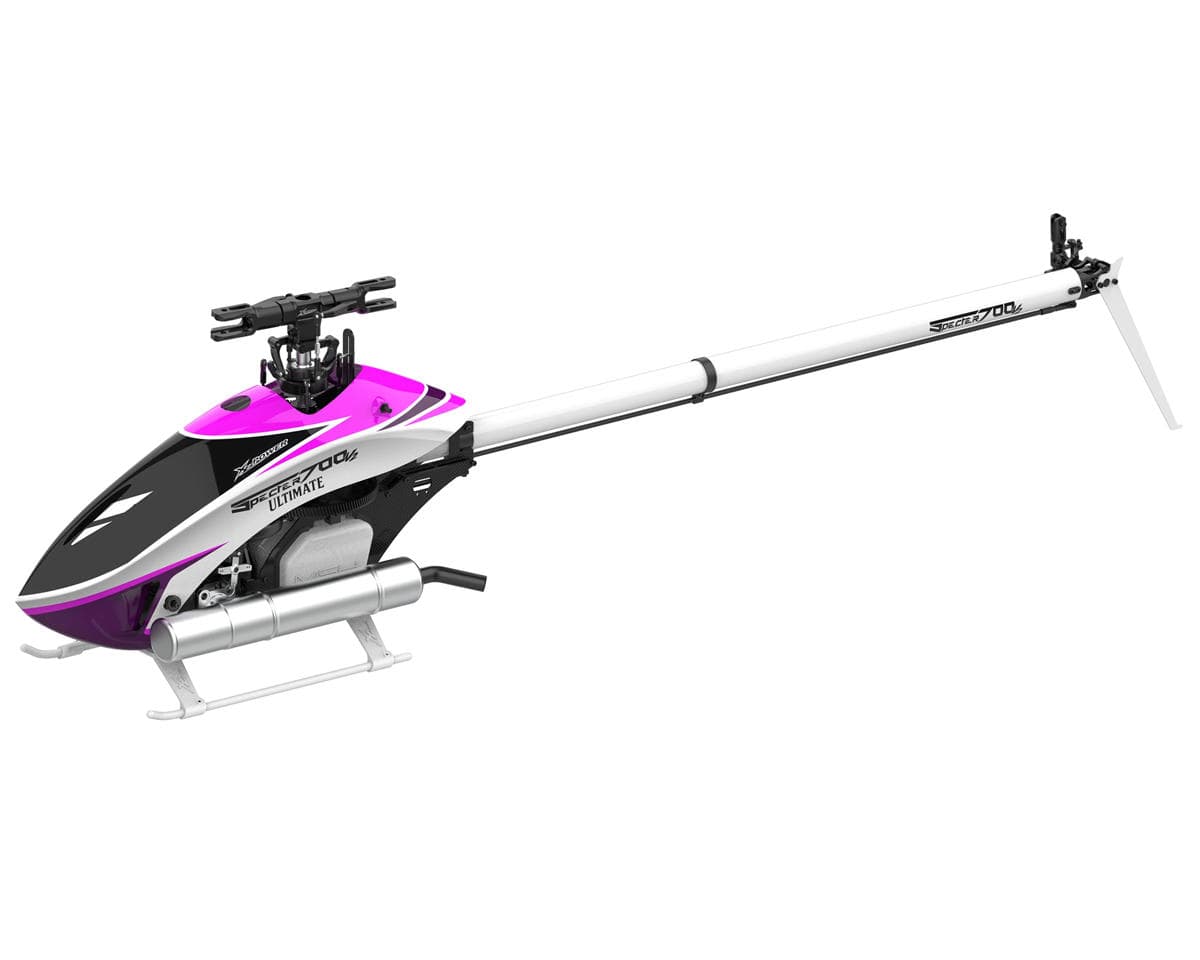 XLPower Specter 700 V2 Nitro Ultimate Helicopter Kit (Purple/White)
