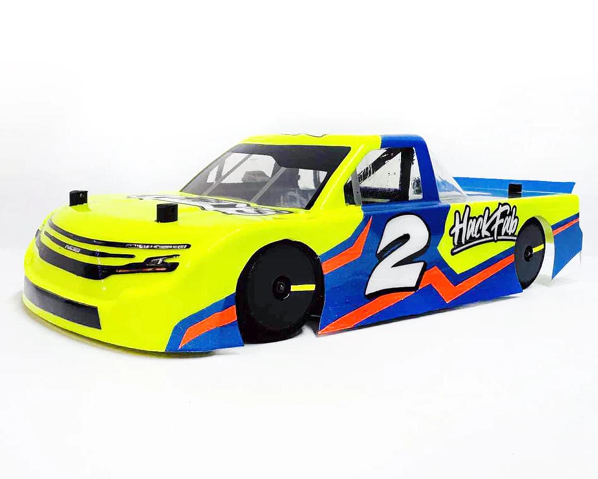 HackFab Losi® Micro-B™ 1/18 Modified Truck Body (Clear) (146mm WB) (Oval/Omni Conversions)