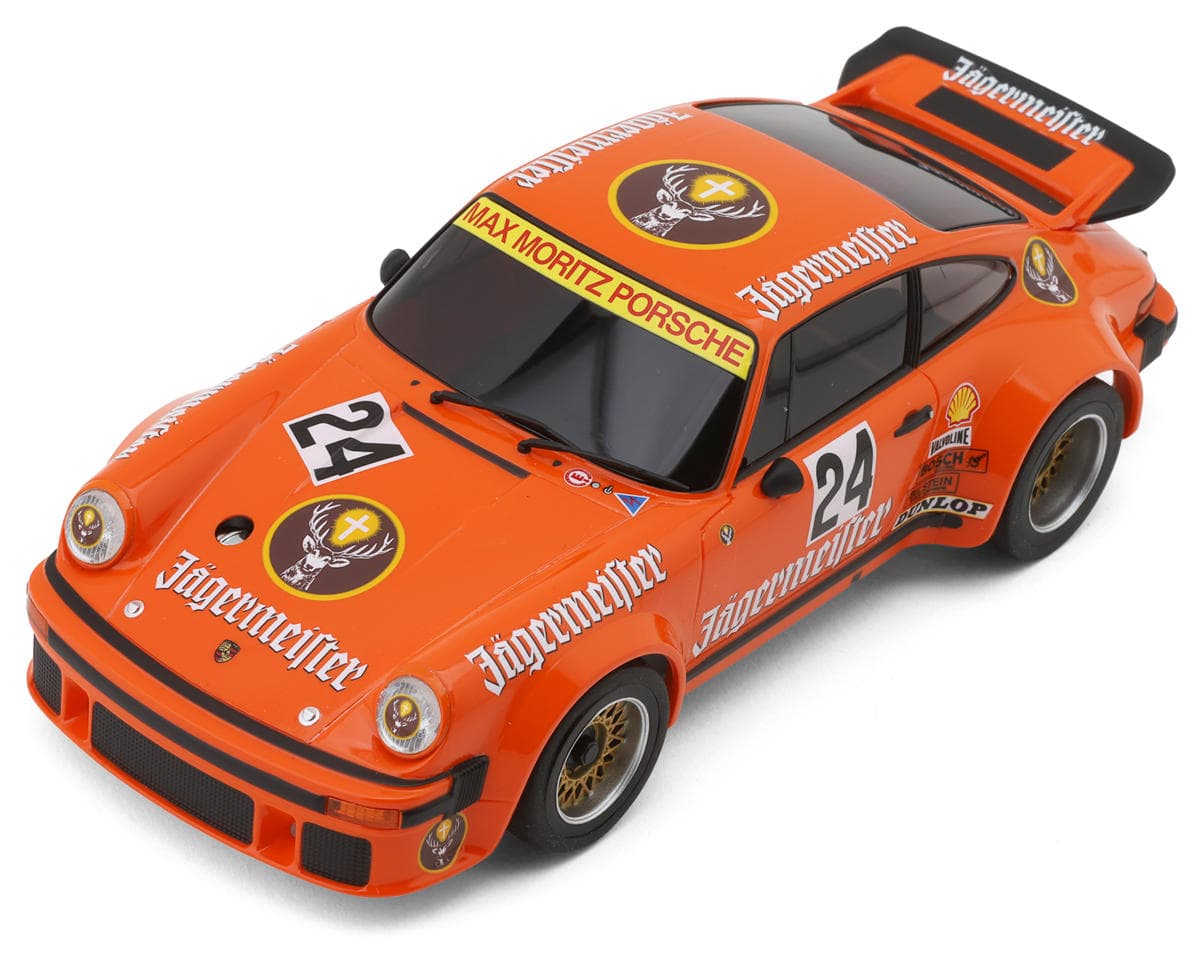 Kyosho Mini-Z MR-04N-RM Porsche 934 RSR Turbo 1976 Jagermeister #24 Pre-Painted Body (Orange)