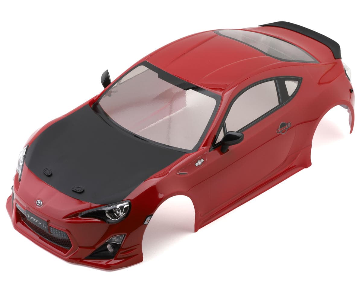Kyosho Fazer FZD2 Toyota 86 GT Tuned 1/10 Pre-Painted Drift Body (Red) (260mm Wheelbase)
