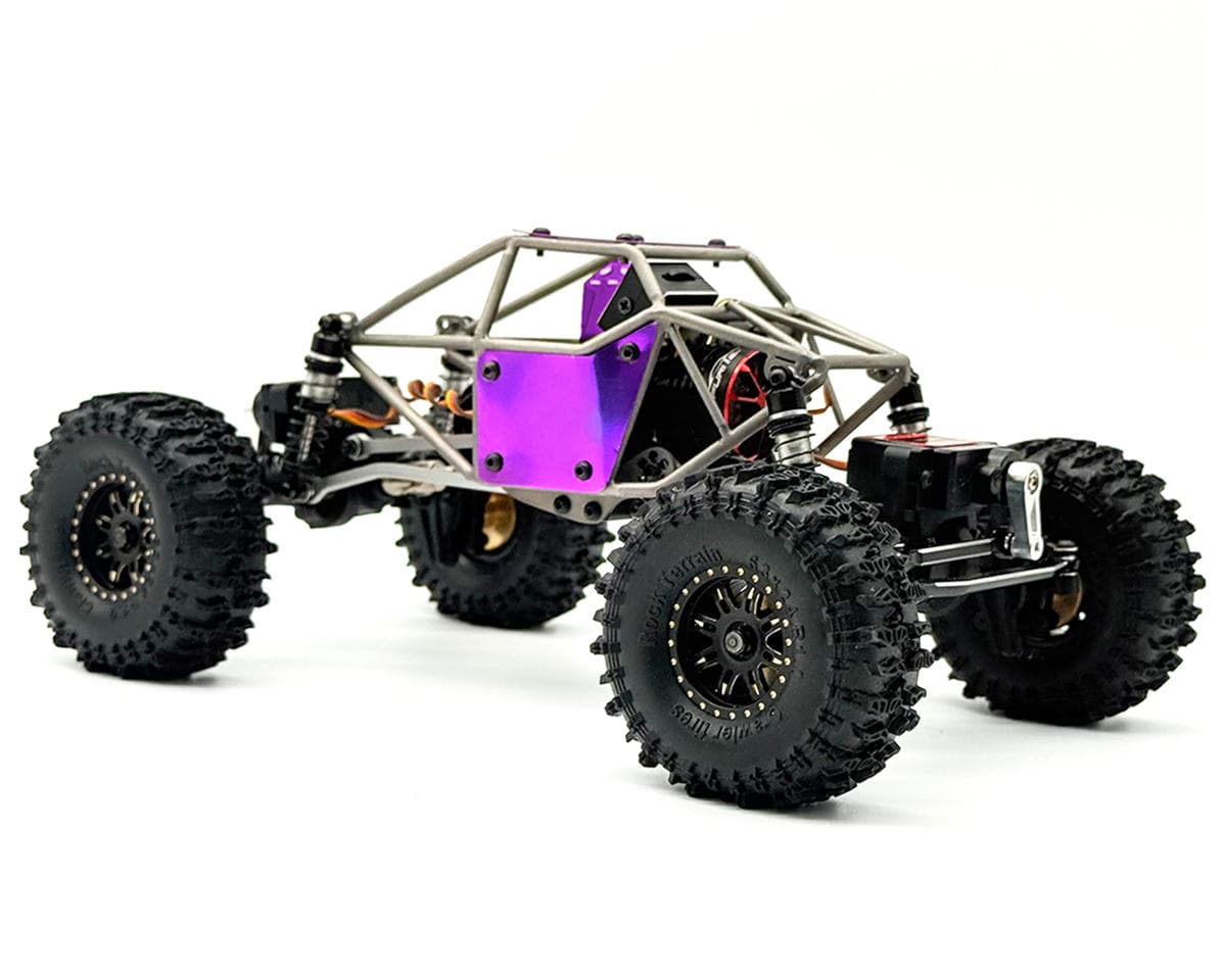 Furitek Titan Buggy 18 4WS RTR 1/18 4WD Brushless Rock Crawler (Purple) (Limited Edition) w/2.4GHz Radio