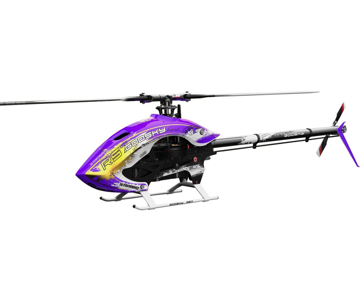 GooSky RS7 Ultra 700 Electric 3D Helicopter Kit (No Blades) (Purple)