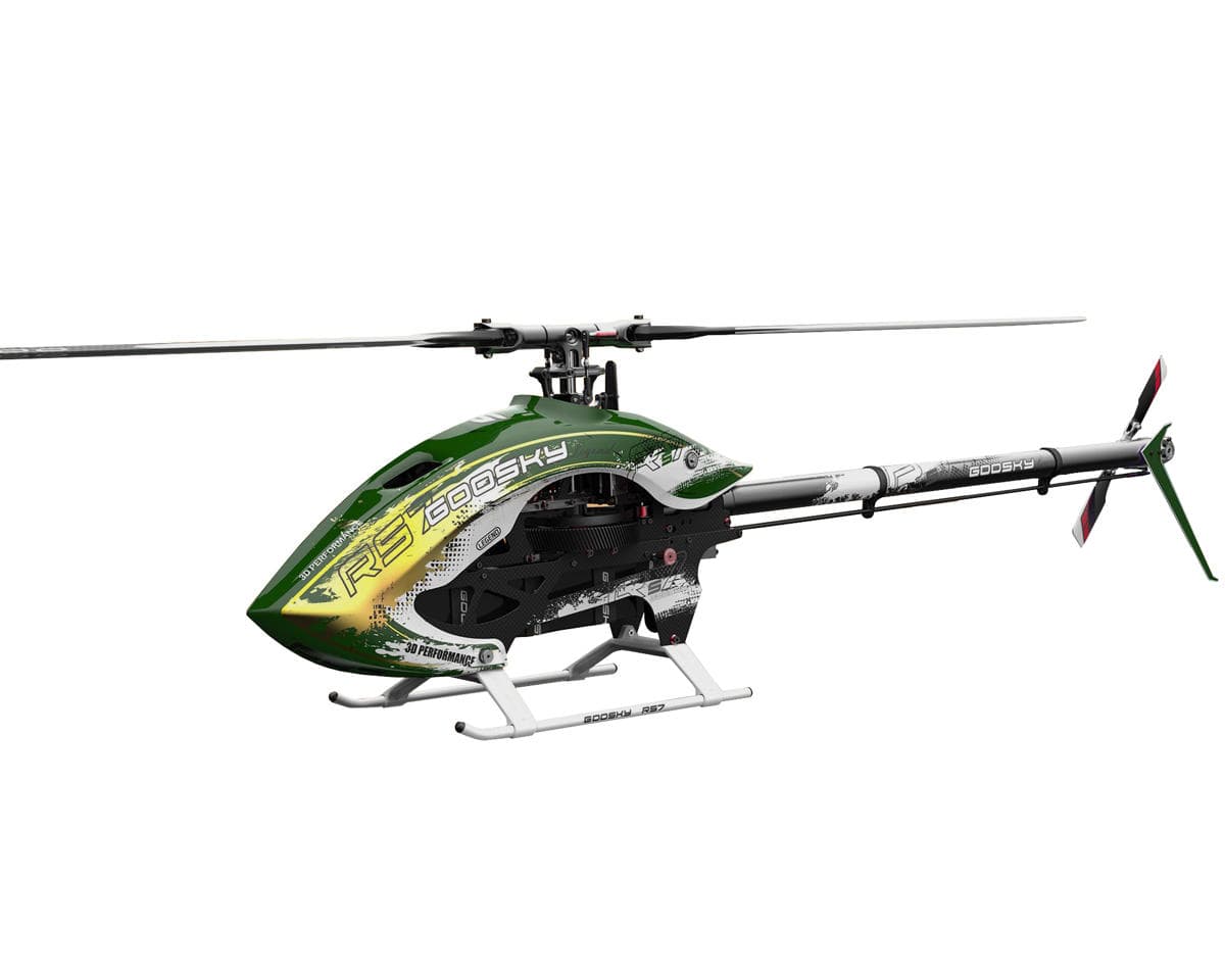 GooSky RS7 Ultra 700 Electric 3D Helicopter Kit (With Blades) (Green)