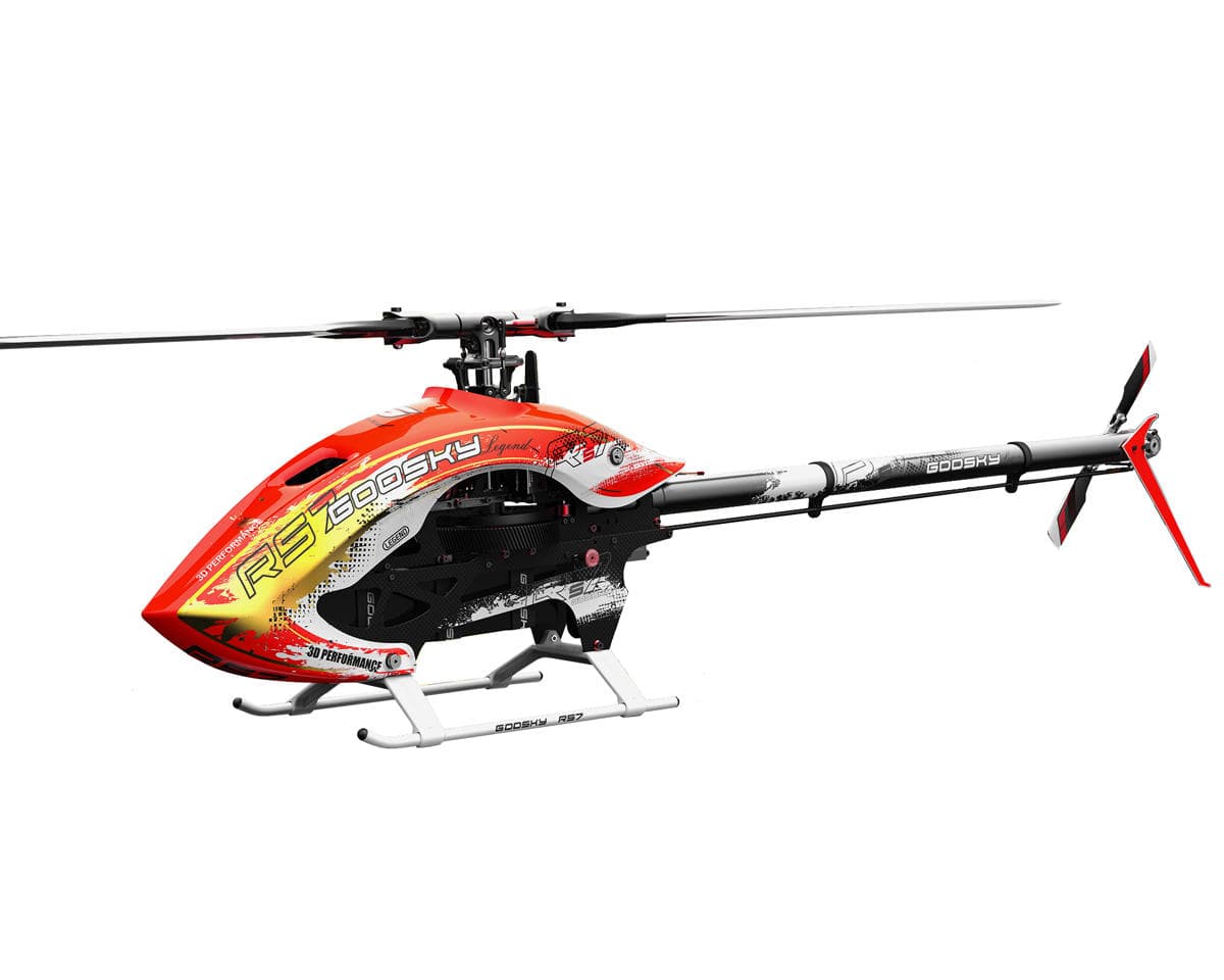 GooSky RS7 Ultra 700 Electric 3D Helicopter Kit (With Blades) (Orange)