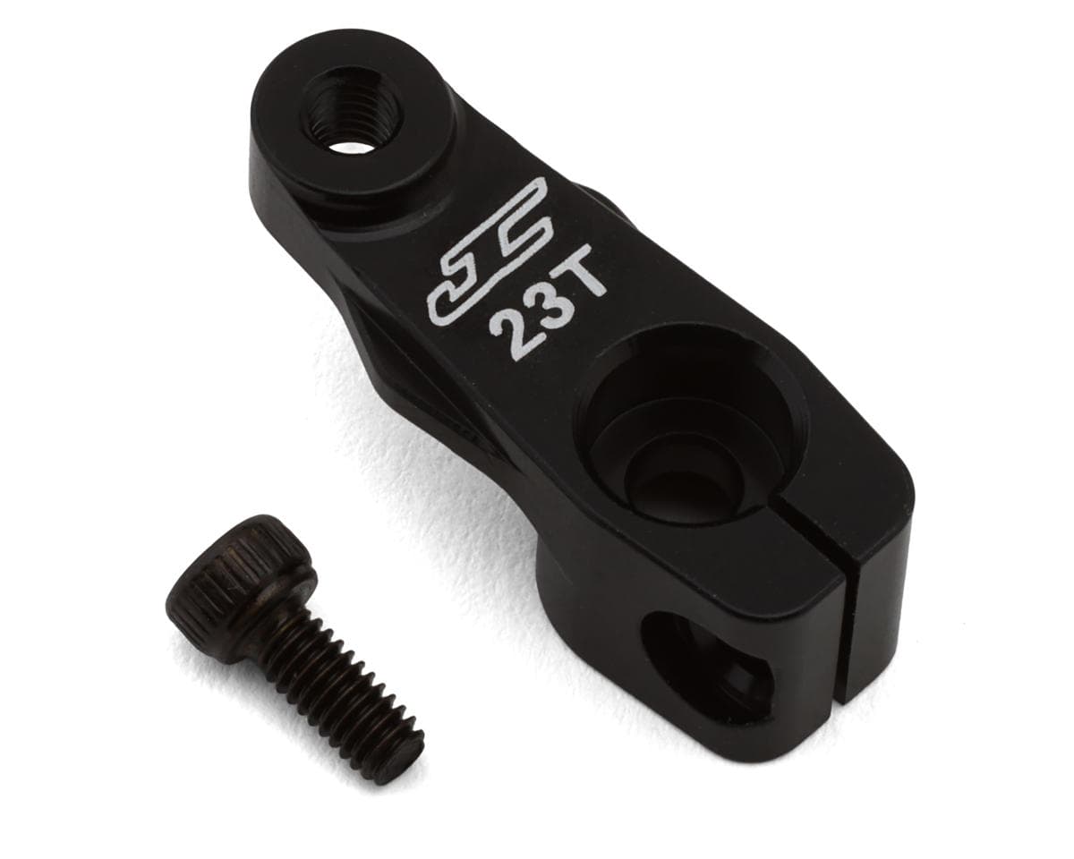 JConcepts RC10 '89 Masami Stealth 14mm Servo Horn (Black) (23T-JR/Airtronics/KO)