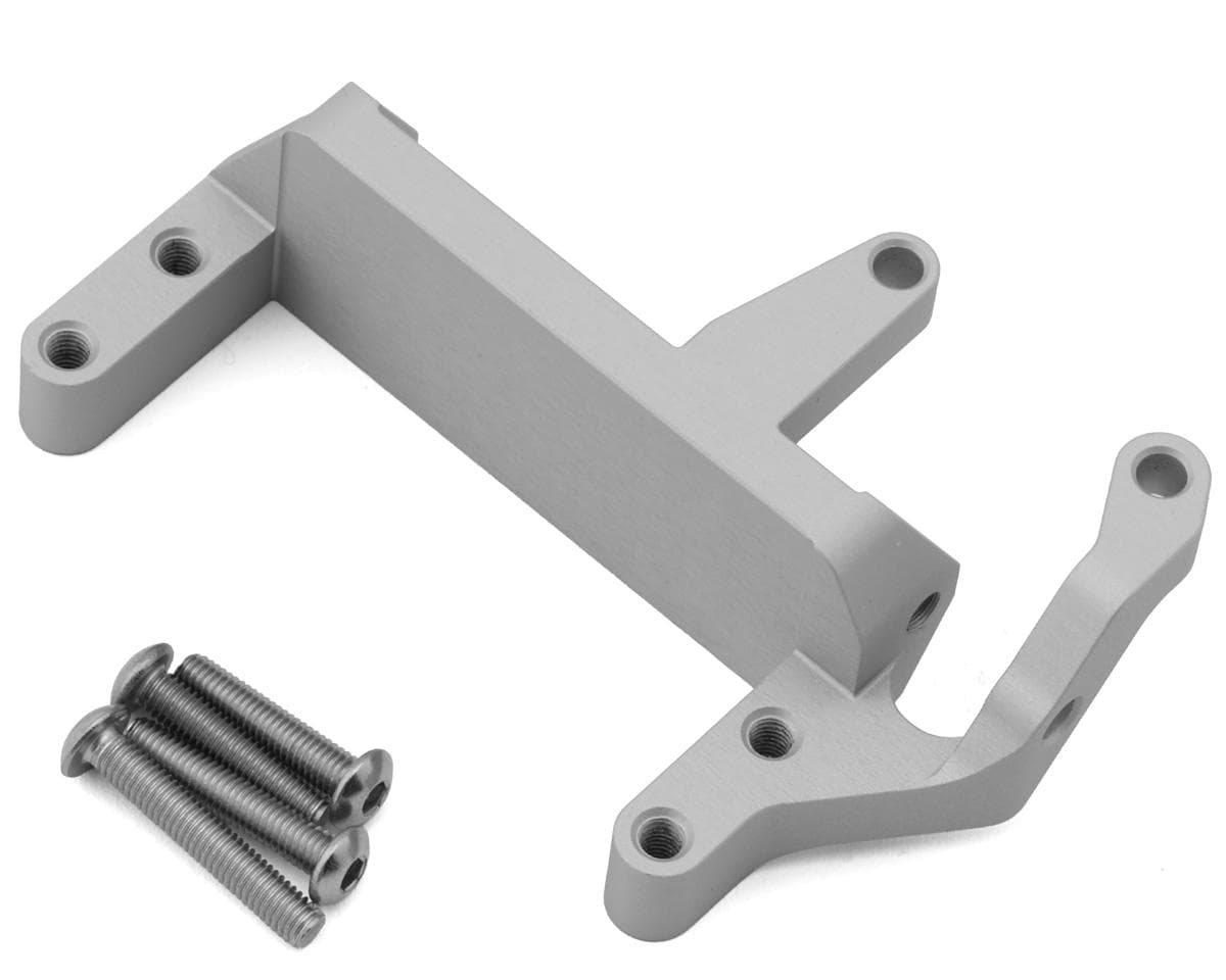 Vanquish Products F10 Straight Axle Aluminum Servo Mount (Clear) (VRD Mullet) (Servo On Axle)