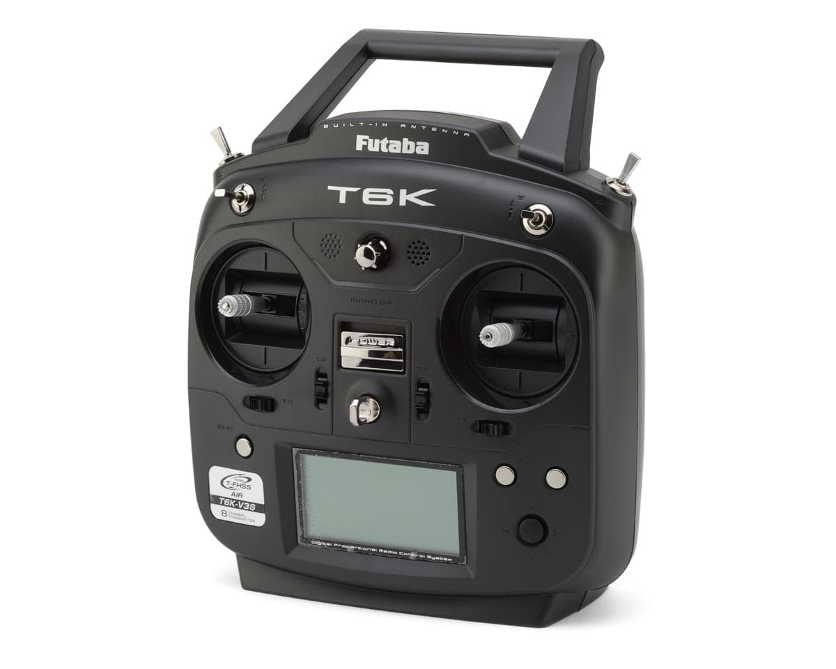 Futaba 6K 2.4GHz V3S FHSS/T-FHSS Radio System (Heli) w/R7208SB Receiver