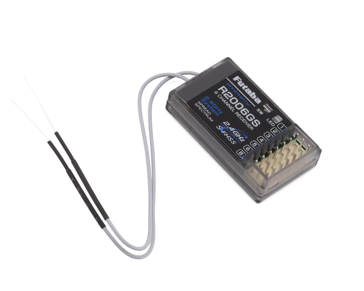 Futaba R2006GS 2.4GHz S-FHSS 6 Channel Air/Heli Receiver
