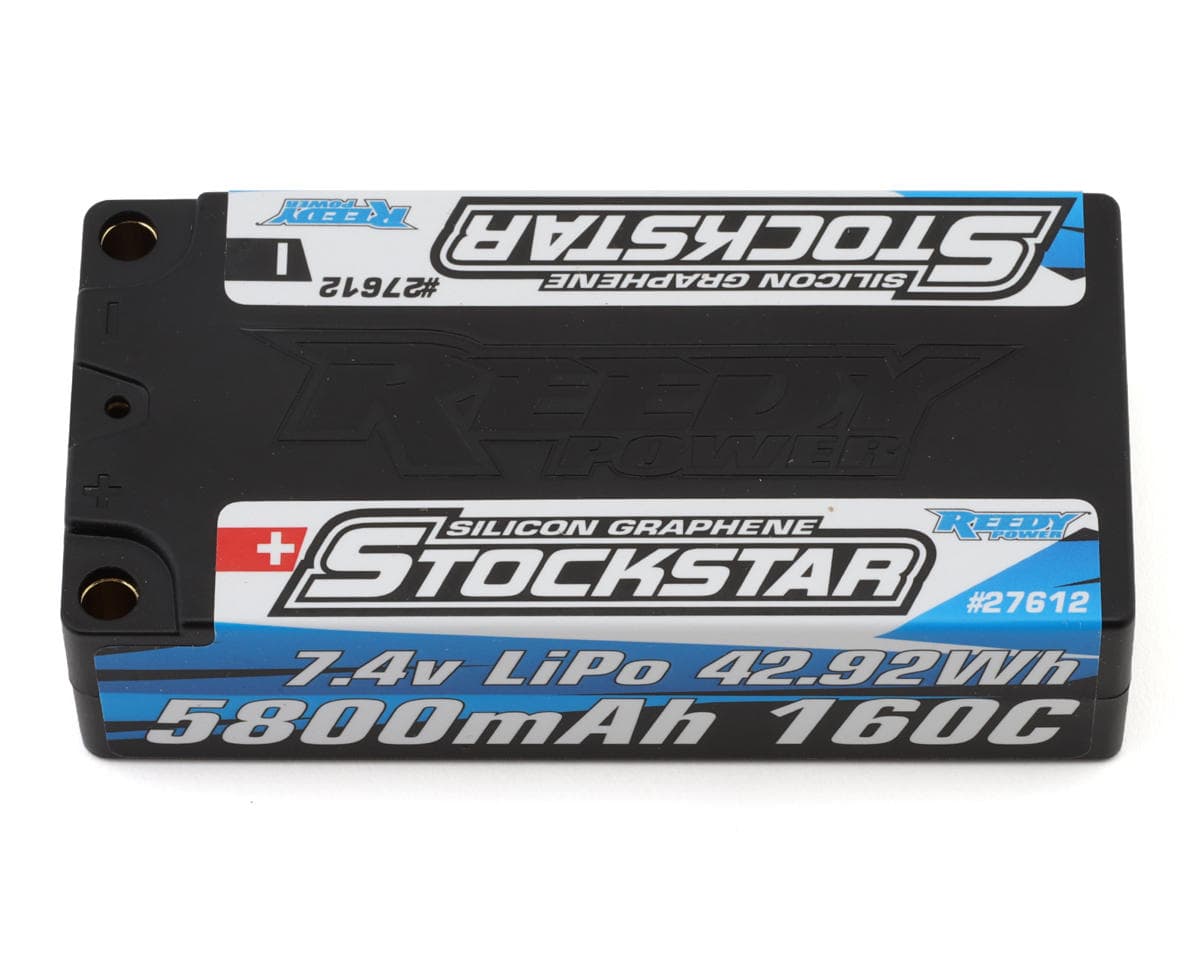 Reedy Stockstar 2S Shorty 160C LiPo Battery (7.4V/5800mAh) w/5mm Bullets