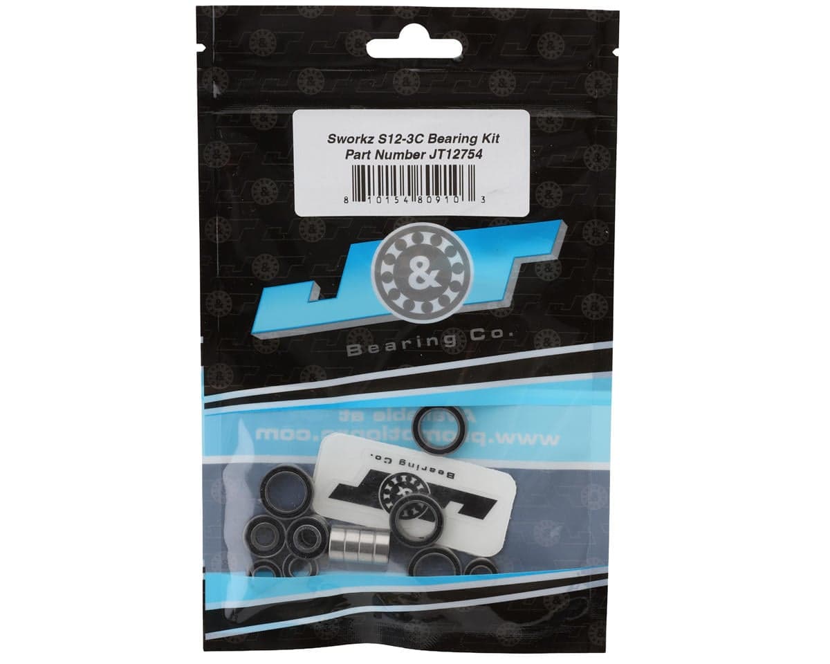 J&T Bearing Co. Sworkz S12-3C Ball Bearing Kit (Endurance)