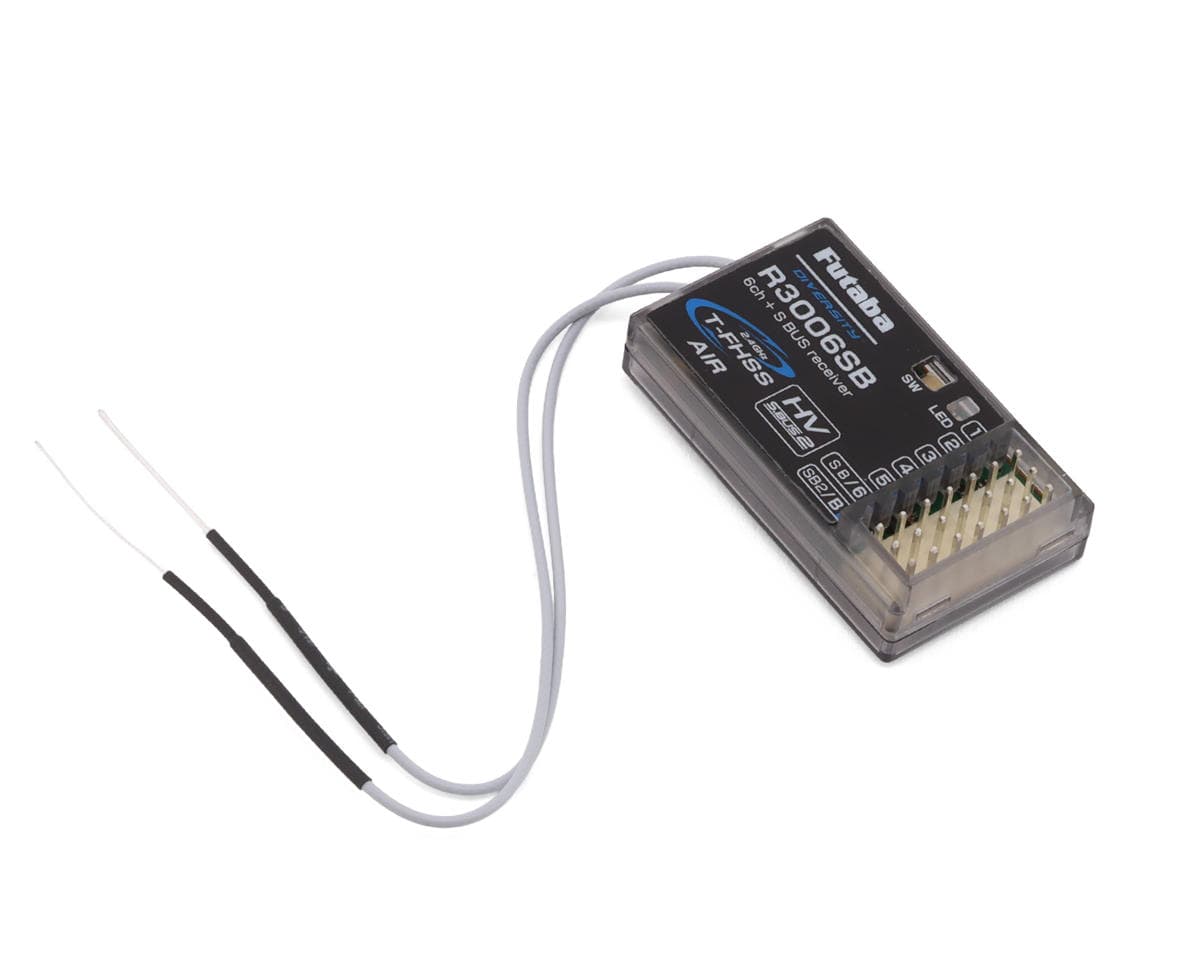 Futaba R3006SB T-FHSS S.Bus 6 Channel Air/Heli 2.4GHz Receiver