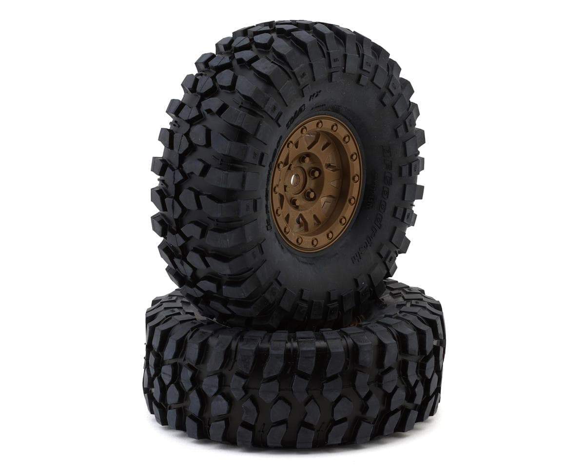 Pro-Line 1.9" BFG Krawler T/A KX Pre-Mounted Crawler Tires (Bronze) (2) (4.75") (G8) (Class 2) (Limited Edition) w/Impulse Beadlock Wheels