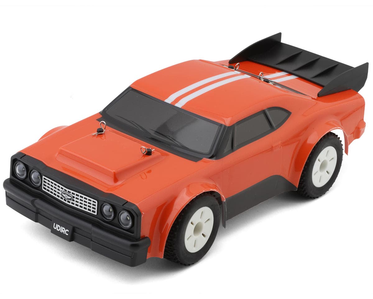 UDI RC 1/16  RTR Electric High Speed AWD Drag Racing Car (Brushless) (Orange) w/2.4GHz Radio, Battery & Charger