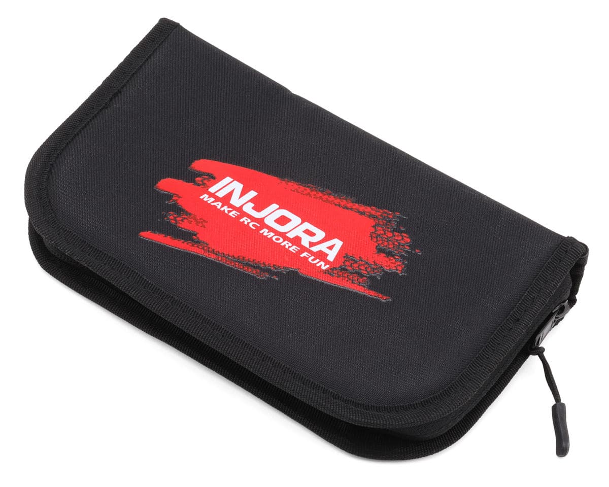 Injora Compact Tool Pouch (23.5x14x4cm) (1/4" Power Driver Bits)